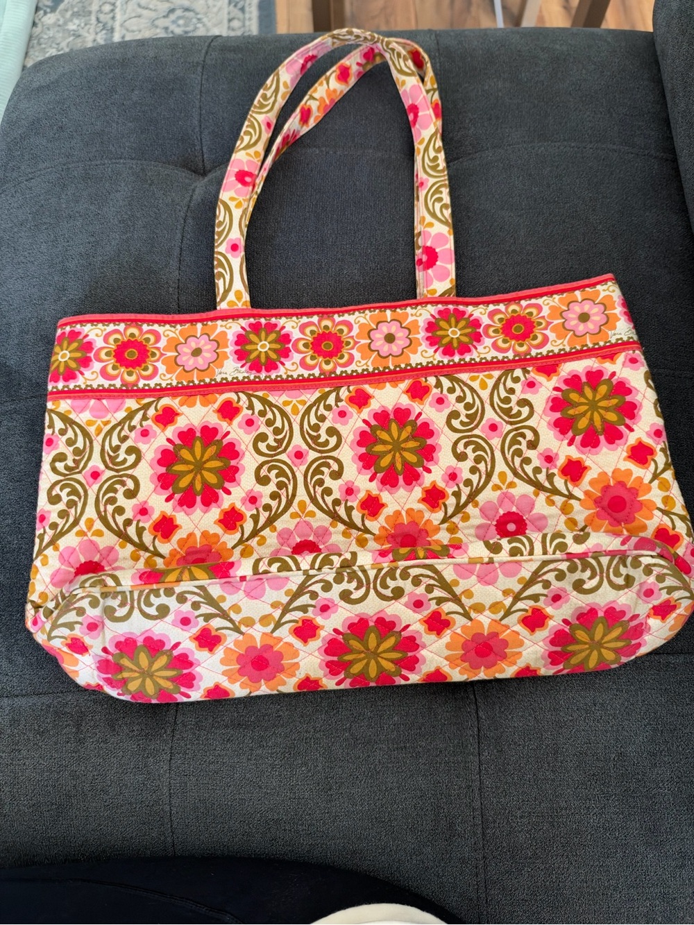 Vintage Vera Bradley Pink Tote